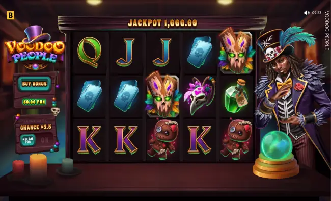 Slot Voodoo People Screenshot von BGaming